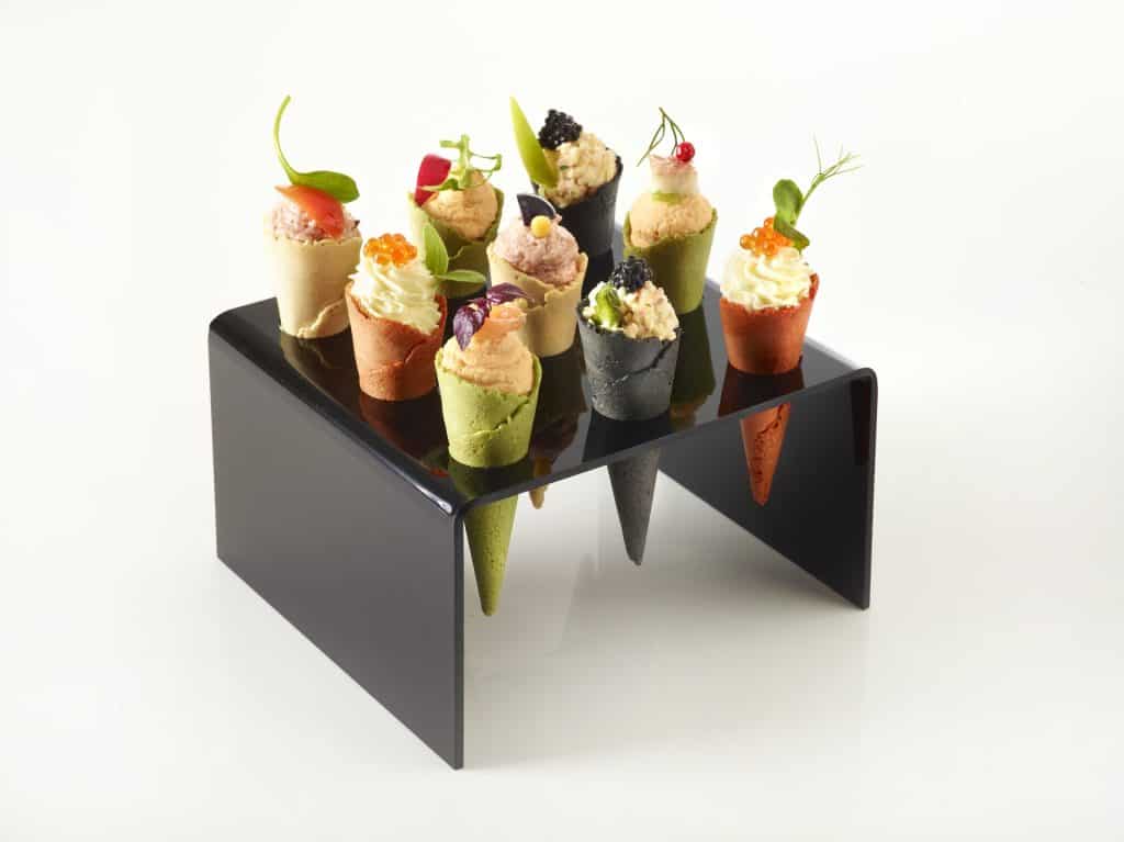 8 Plexi Displays For 9 Mini Cones