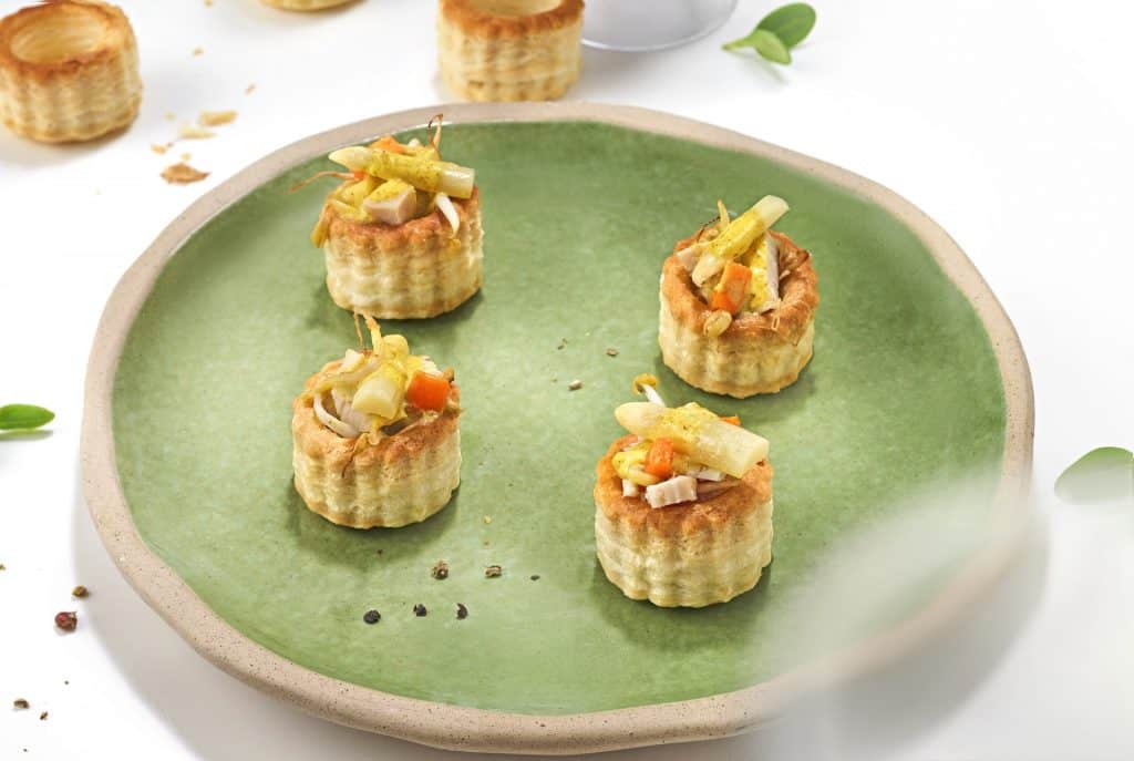96 Puff Pastry Zakouskis Neutral 3.3cm