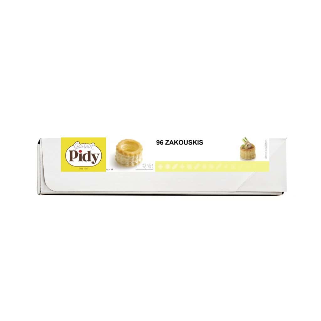 96 Puff Pastry Zakouskis Neutral 3.3cm