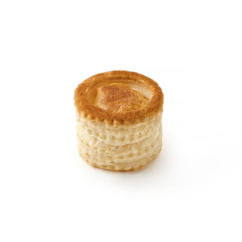 40 Puff Pastry Shells Neutral 5.7cm