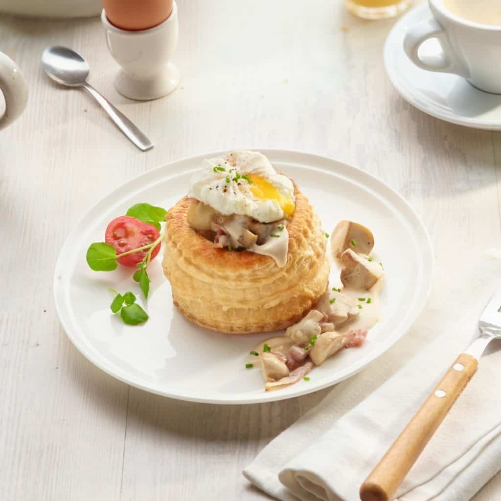 96 Puff Pastry Shells Without Lid Neutral 7cm