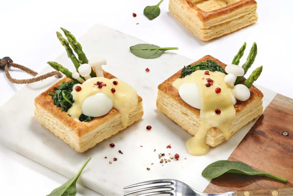 48 Puff Pastry Shells Quatro Neutral 8cm