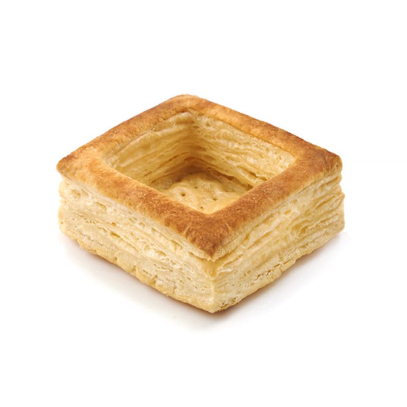 48 Puff Pastry Shells Quatro Neutral 8cm