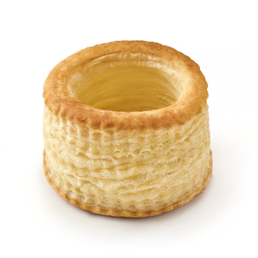 72 Vol Au Vent Puff Pastry Shells Without Lid 8cm