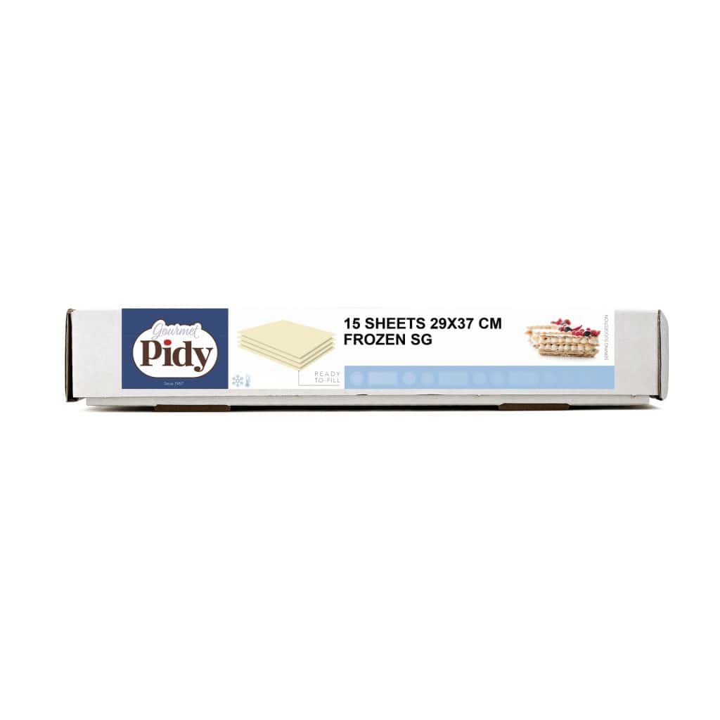 15 Raw Puff Pastry Sheets Neutral