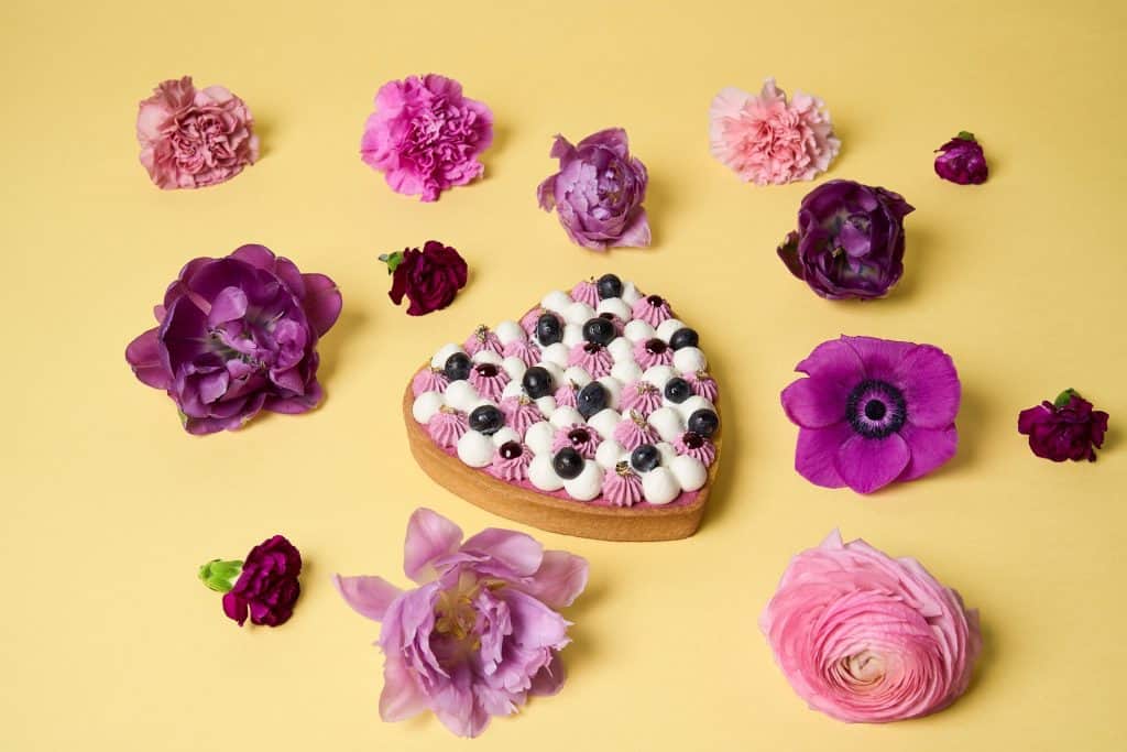 12 Shortcrust Heart Shaped Tarts 14.9cm