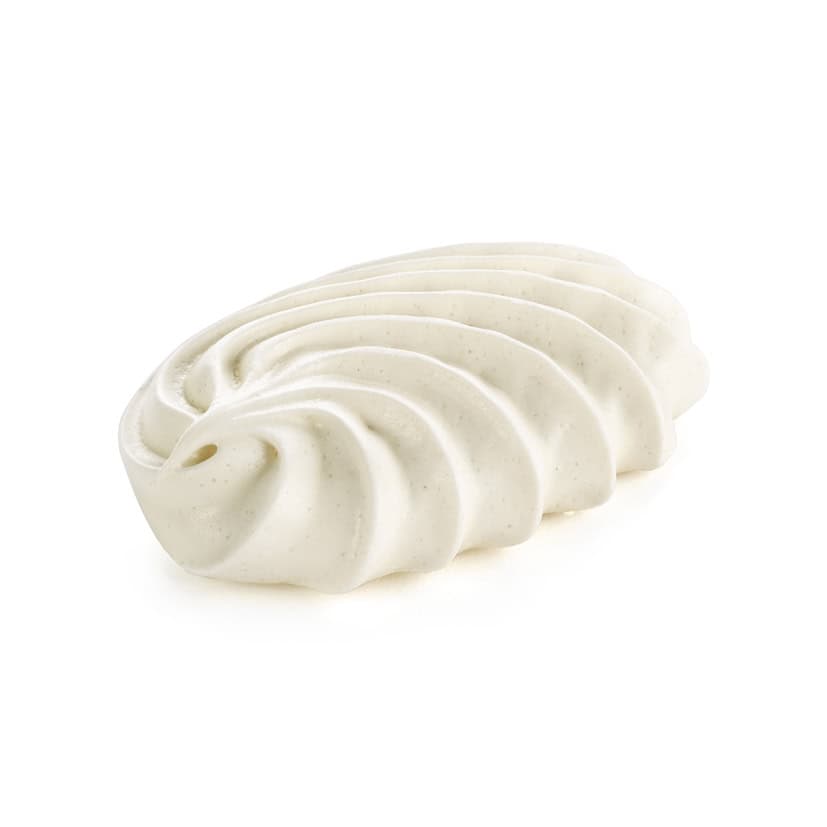 48 Twisted Meringue Shells 9 x 6.5 x 2.5cm