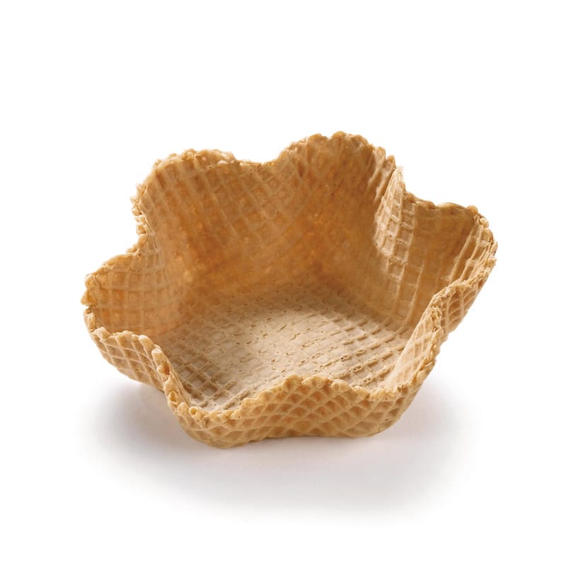 24 Waffle Dough Pastry Tulips 10.5cm
