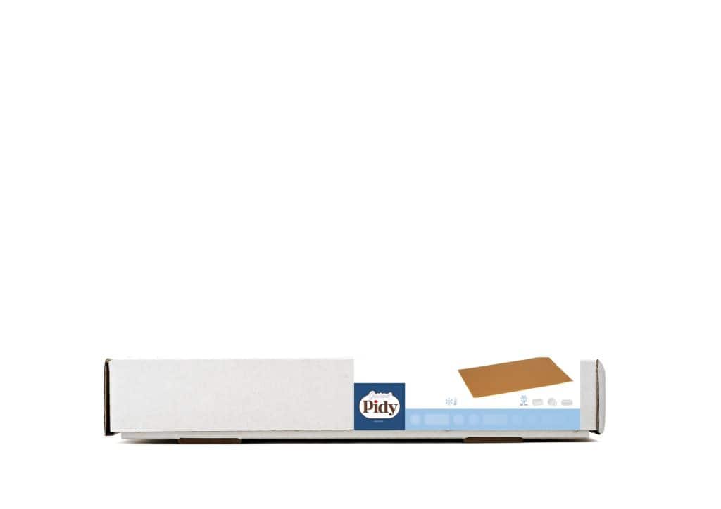 12 Sponge Cake Sheets 5mm Neutral Frozen