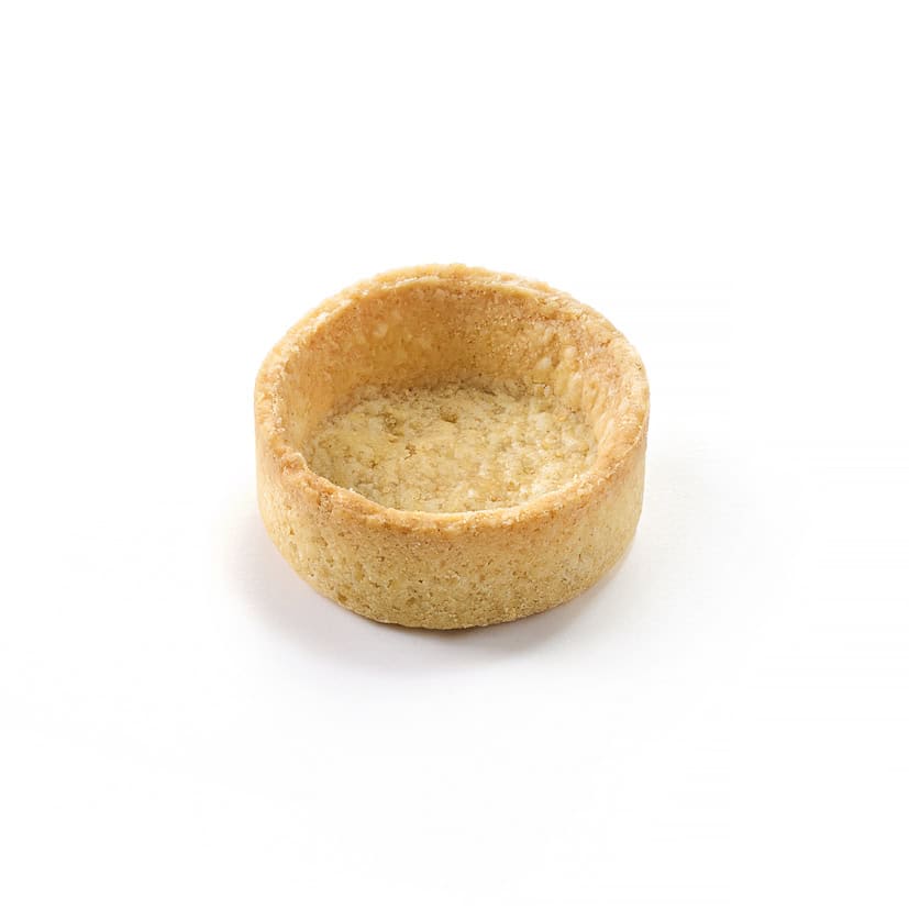 240 Mini Trendy Round Shortcrusts Tartlets Neutral 4cm