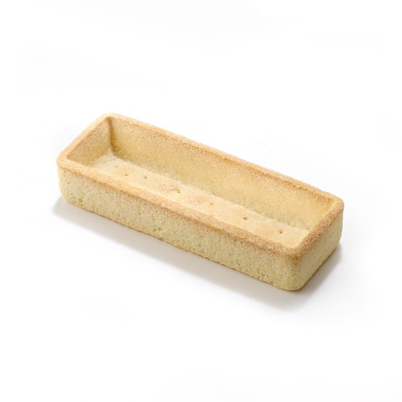 108 Trendy Rectangular Shortcrust Tartlets Sweet 9.8cm