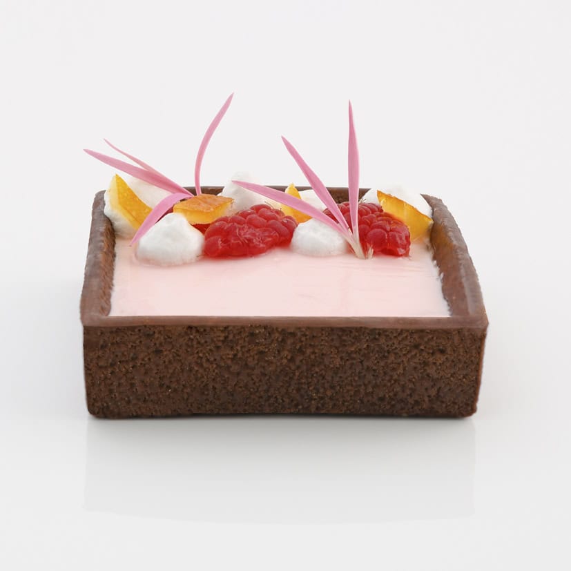36 Trendy Square Shortcrust Tartlets Choco 7cm Selection By Pidy