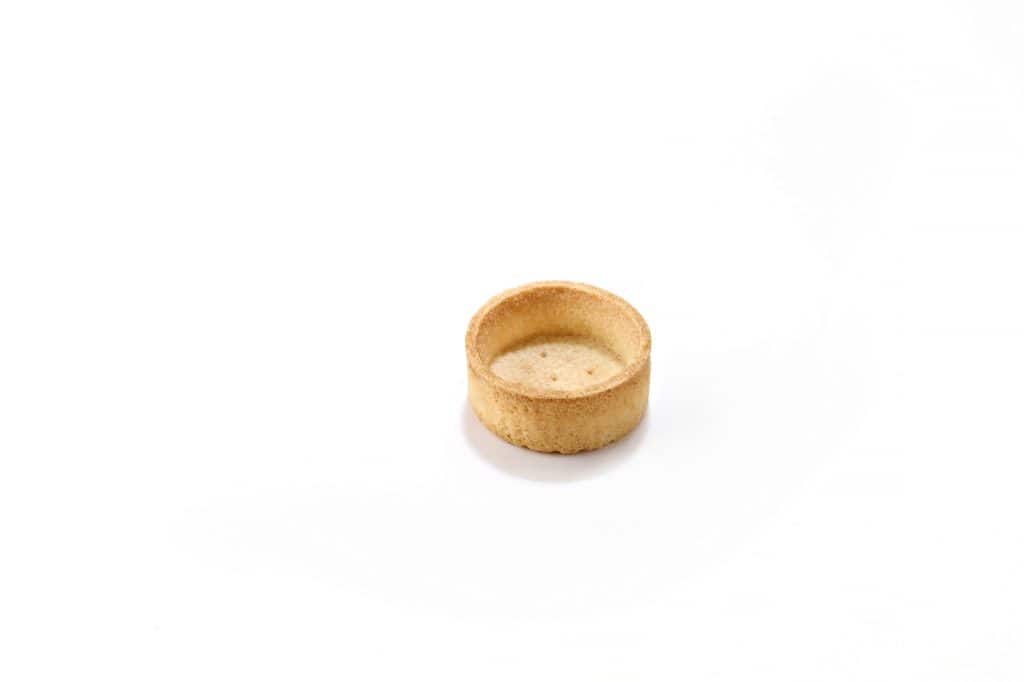 96 Assorted Mini Trendy Shortcrust Tartlets Sweet Rnd/sq 4cm