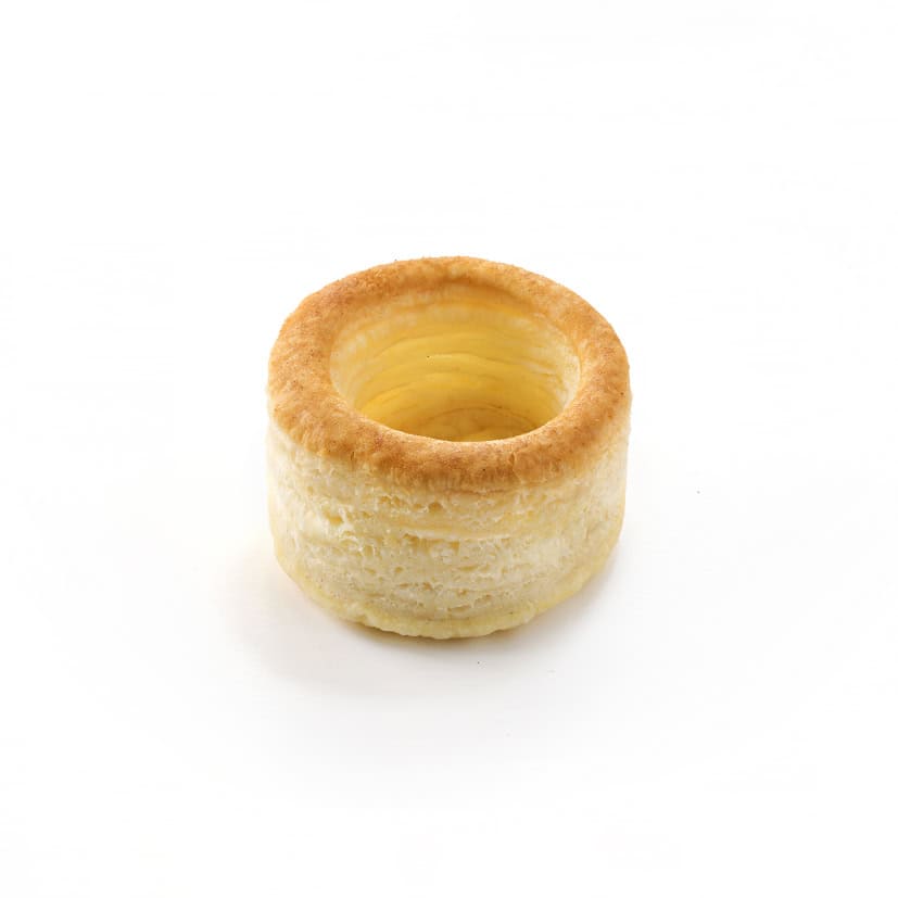 105 Mini Puff Pastry Shells Straight Sided 4.2cm