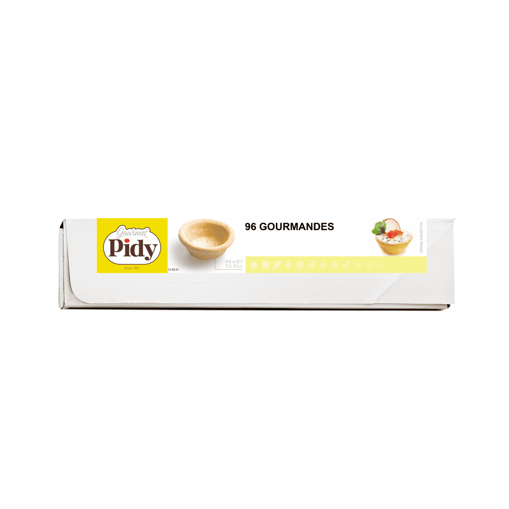 96 Pressed Puff Pastry Gourmandes 4cm