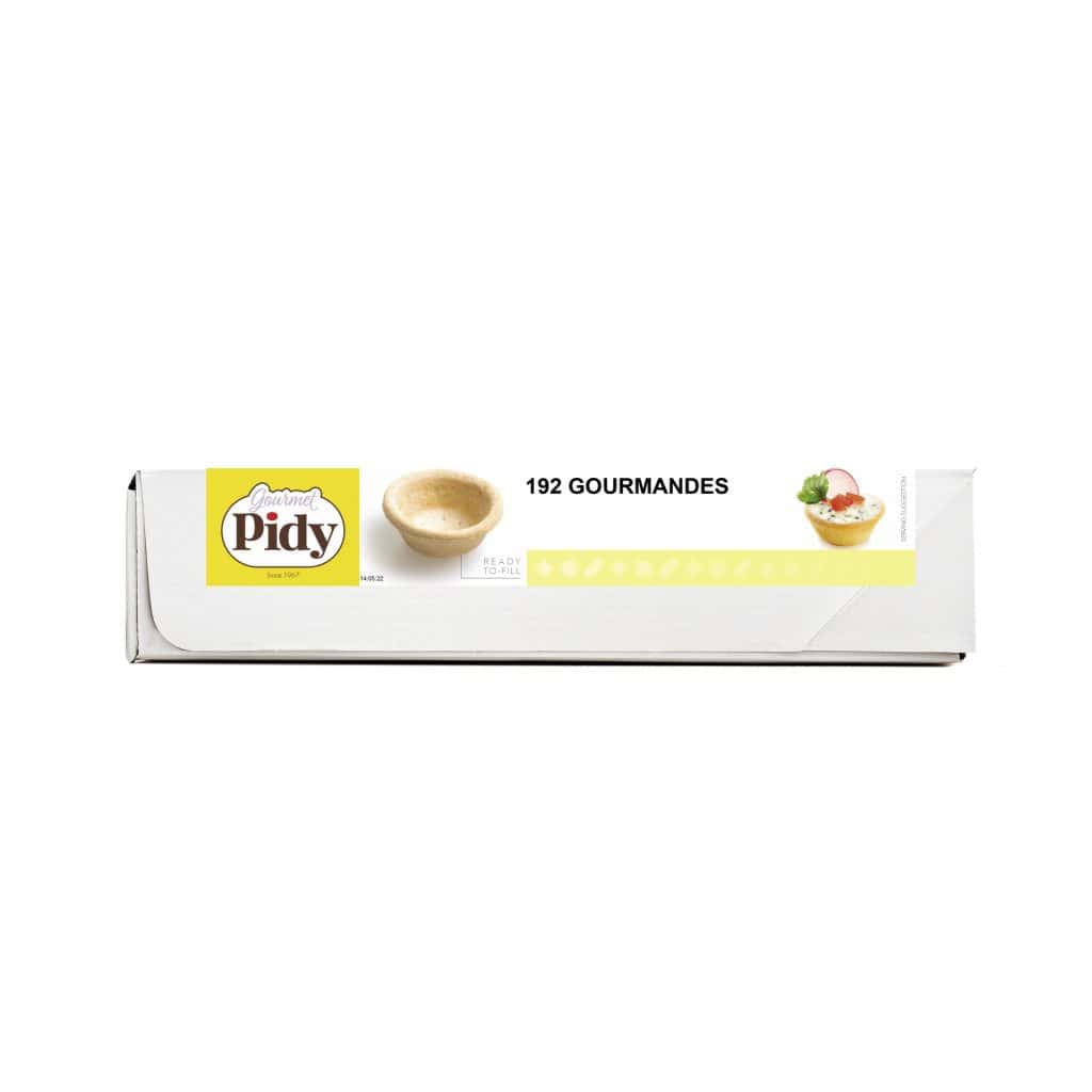 192 Pressed Puff Pastry Gourmandes 4cm