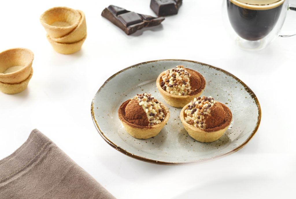 96 Shortcrust Mini Telline Tartlets Straight Sided Sweet 4cm