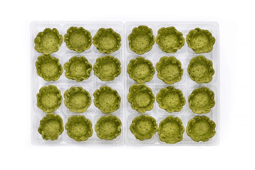 6x2x12 Veggie Cups Spinach 3.2cm