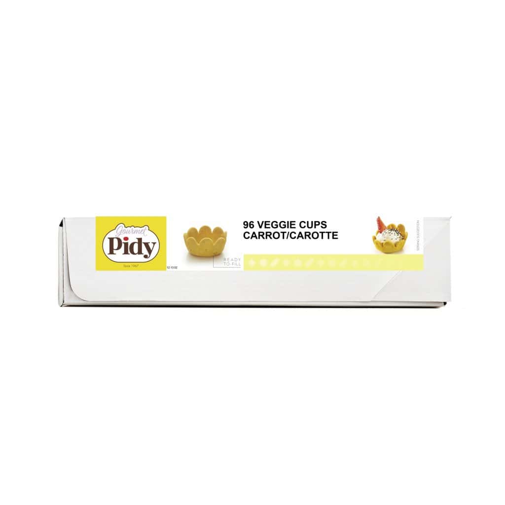 96 Veggie Cups Carrot 3.2cm