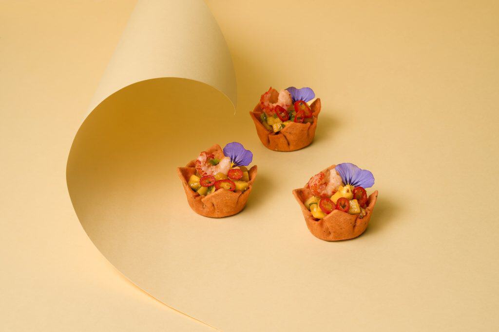 6X2X12 Coupelles Sablees Spicy Cups Southern Pepper