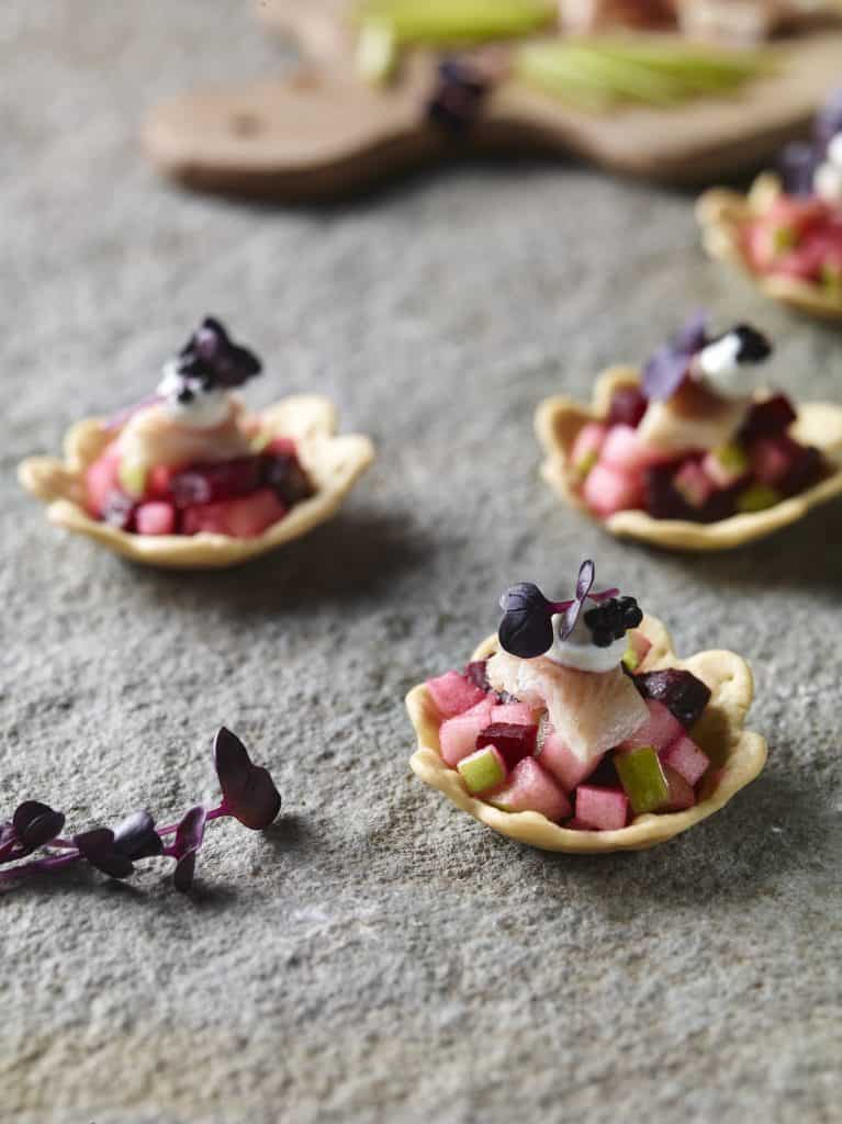 280 Shortcrust Flower Cuppies Neutral 5.5cm