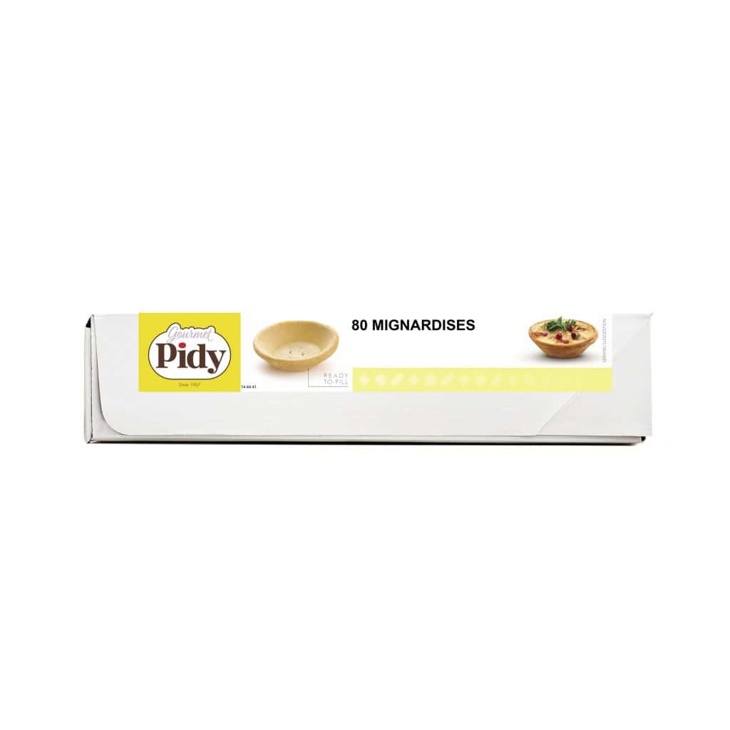 80 Pressed Puff Pastry Mignardises Neutral 6cm