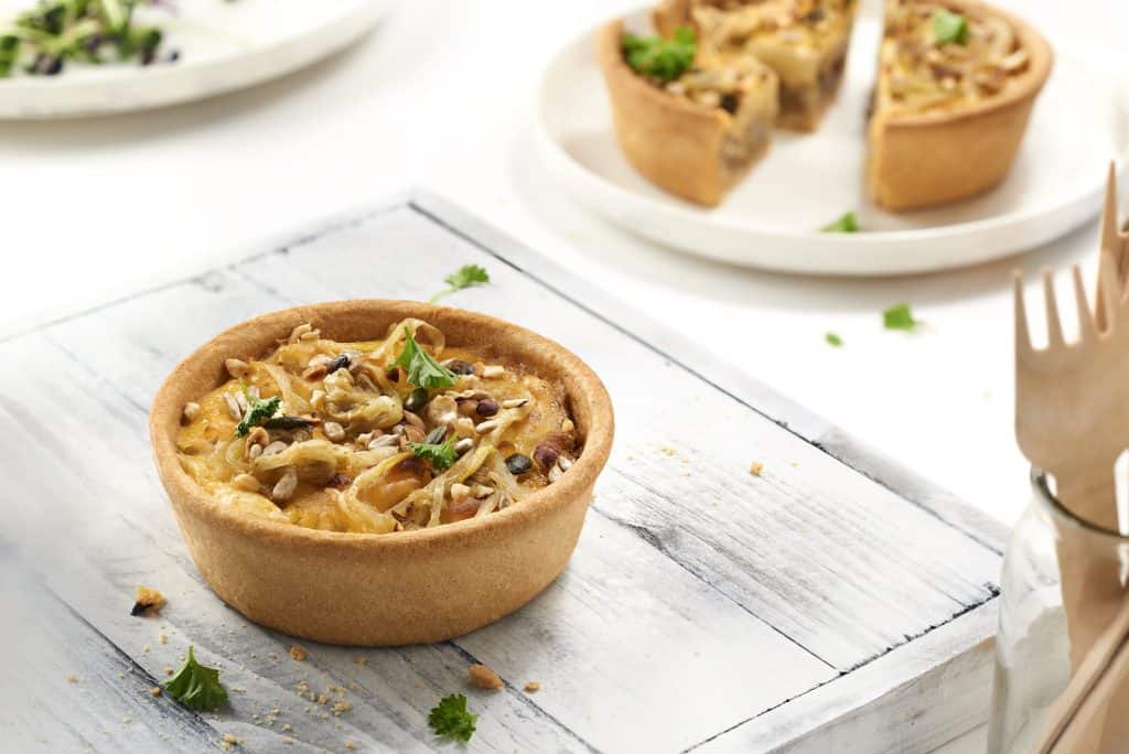 42 Puff Pastry Quiche Cases 11cm