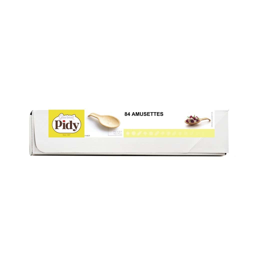 84 Waffle Baked Shortcrust Spoonettes 7.5cm