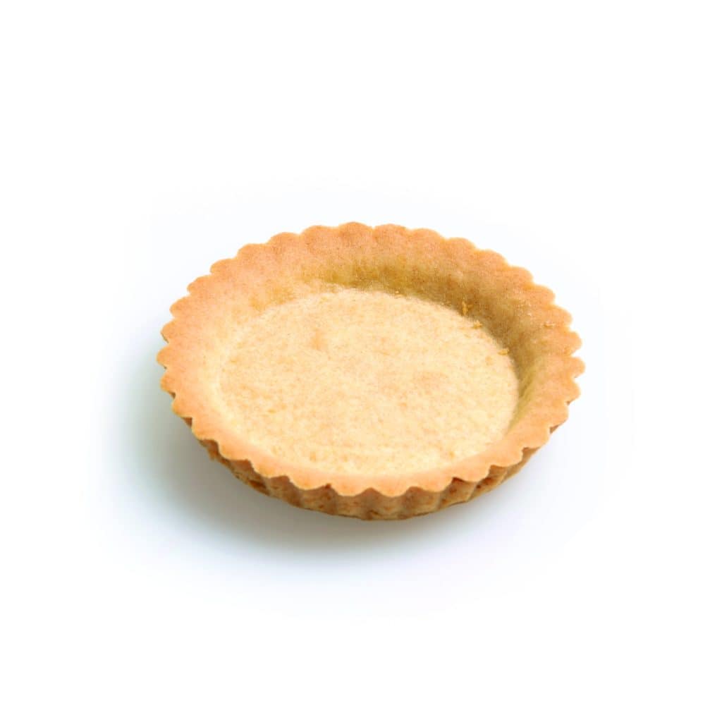 135 Shortcrust Tartlets Fluted Sweet 8.5cm