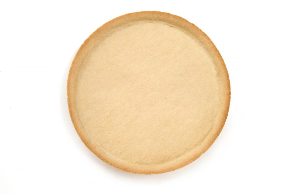 12 Shortcrust Tarts Straight Sided Butter 18cm