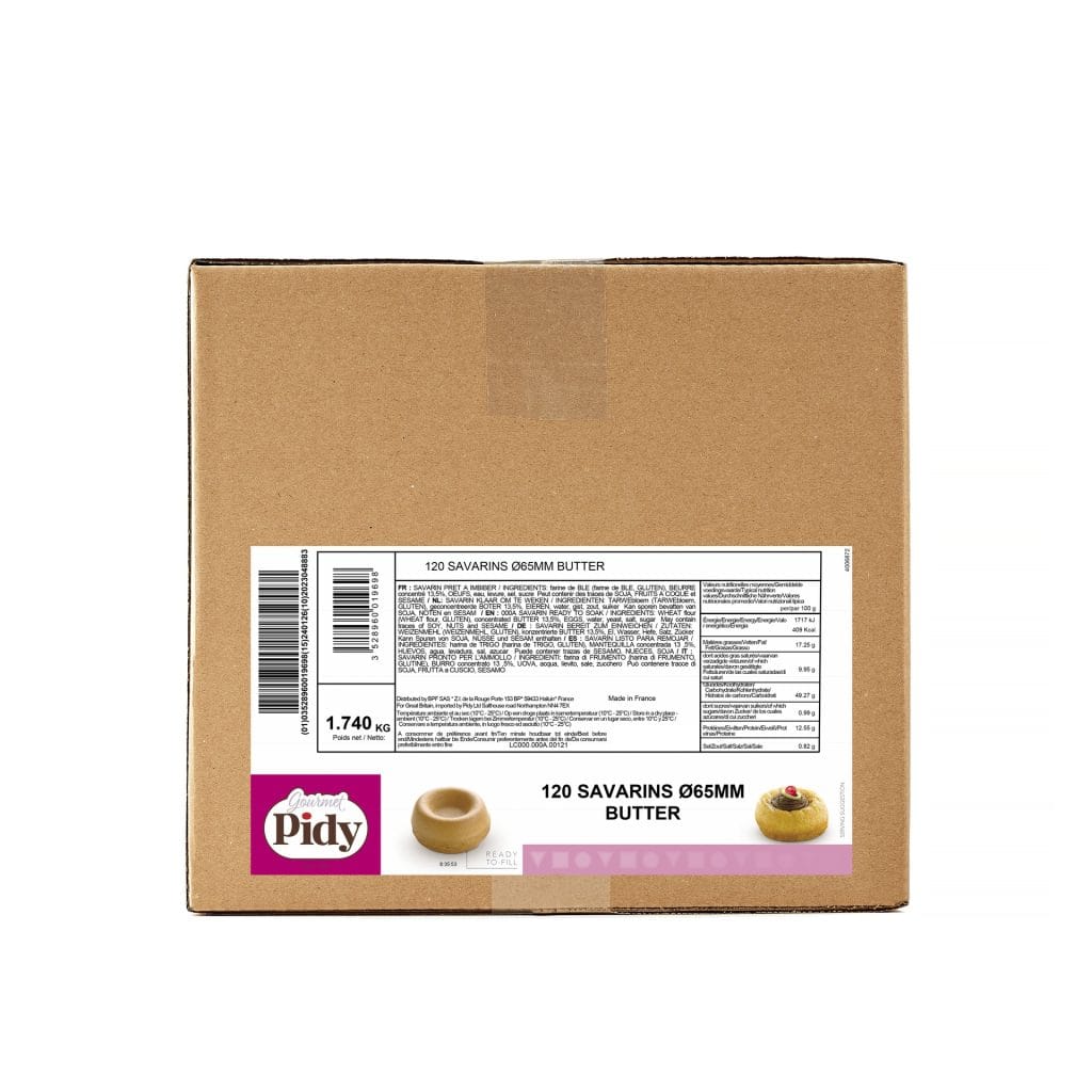 120 Savarins Butter Ø6.5cm