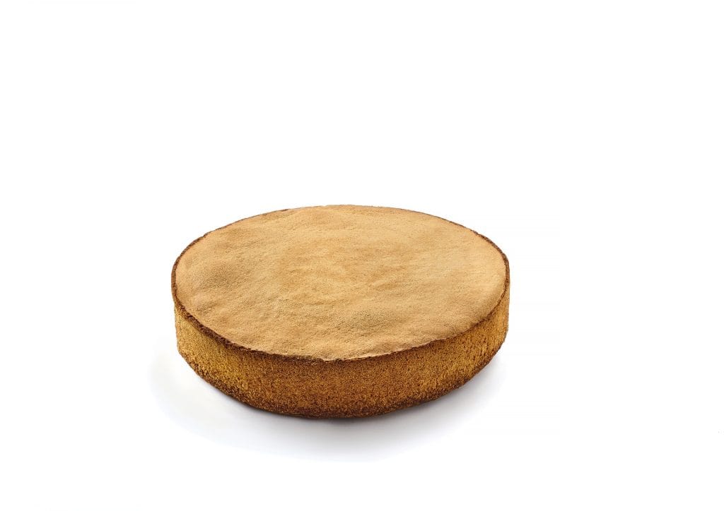 12×1 Sponge Cakes Round Sweet 22cm Flowpack