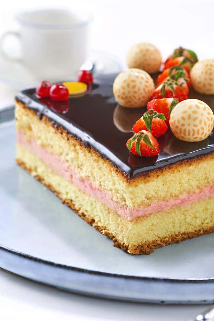 2 Sponge Cake Blocks Sweet Frozen