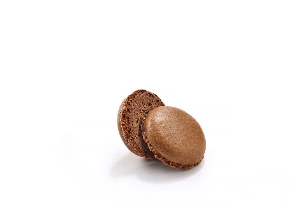 180 Macaron Shells Chocolate Ø3.5cm