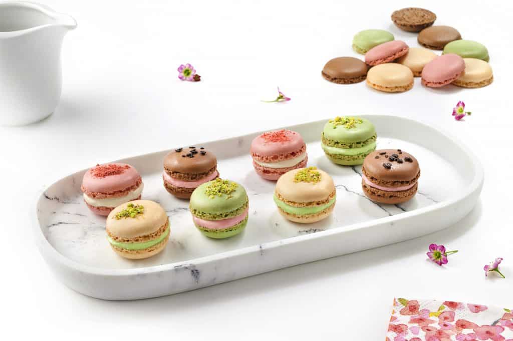 180 Macaron Shells Pistachio Ø3.5cm