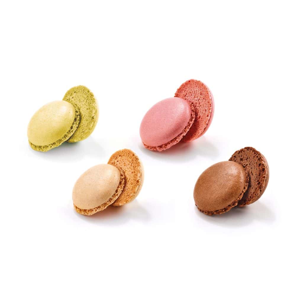180 Macaron Shells 4 Varieties Ø3.5cm