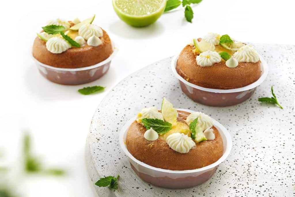 48 Babas With Rum + Tray Frozen Ø8cm