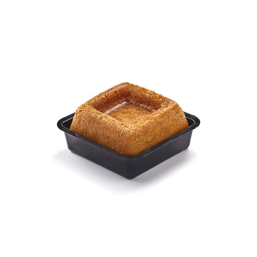 48 Babas Square With Rum 7cm + Tray Frozen 7cm