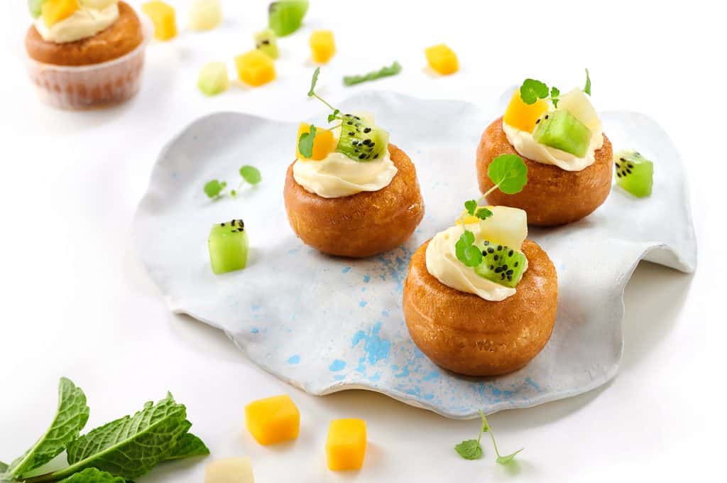 300 Savarins Lunch Butter + Tray Ø4cm