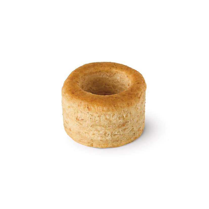 480 Mini Puff Pastry Shells Wholemeal 3.5cm