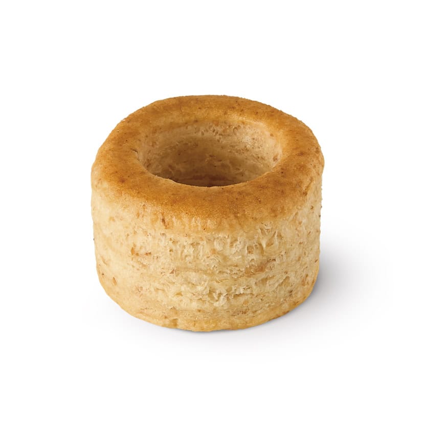 480 Mini Puff Pastry Shells Wholemeal 3.5cm