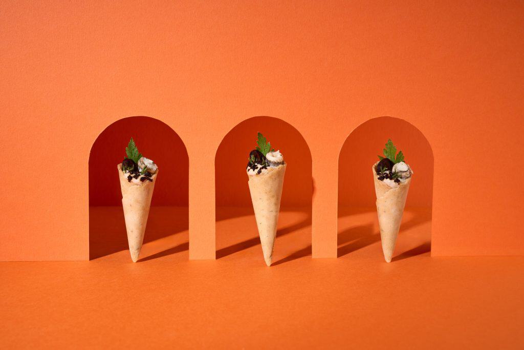 Mini Cone Herbs Of Provence Pissaladiere Style