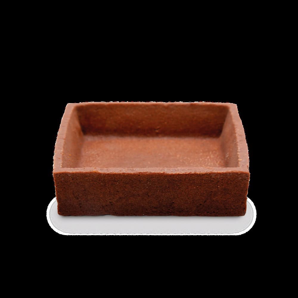 2.7″ Butter square trendy shell chocolate + coating