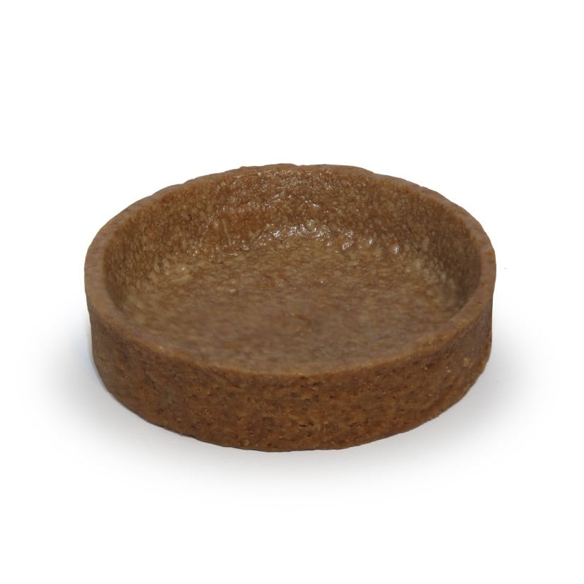 3.2″ Butter round trendy shell graham + coating