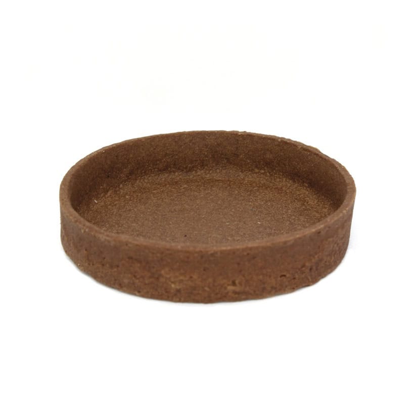4″ Butter round trendy shell chocolate + coating