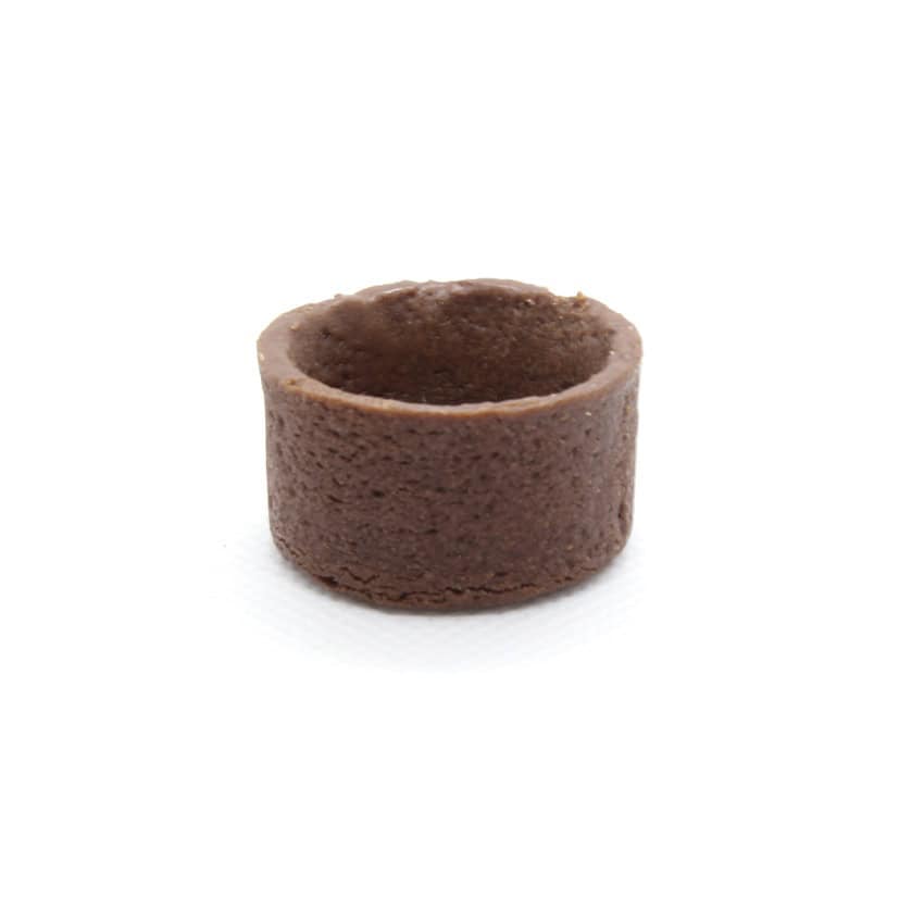 1.2″ Butter round trendy shell chocolate
