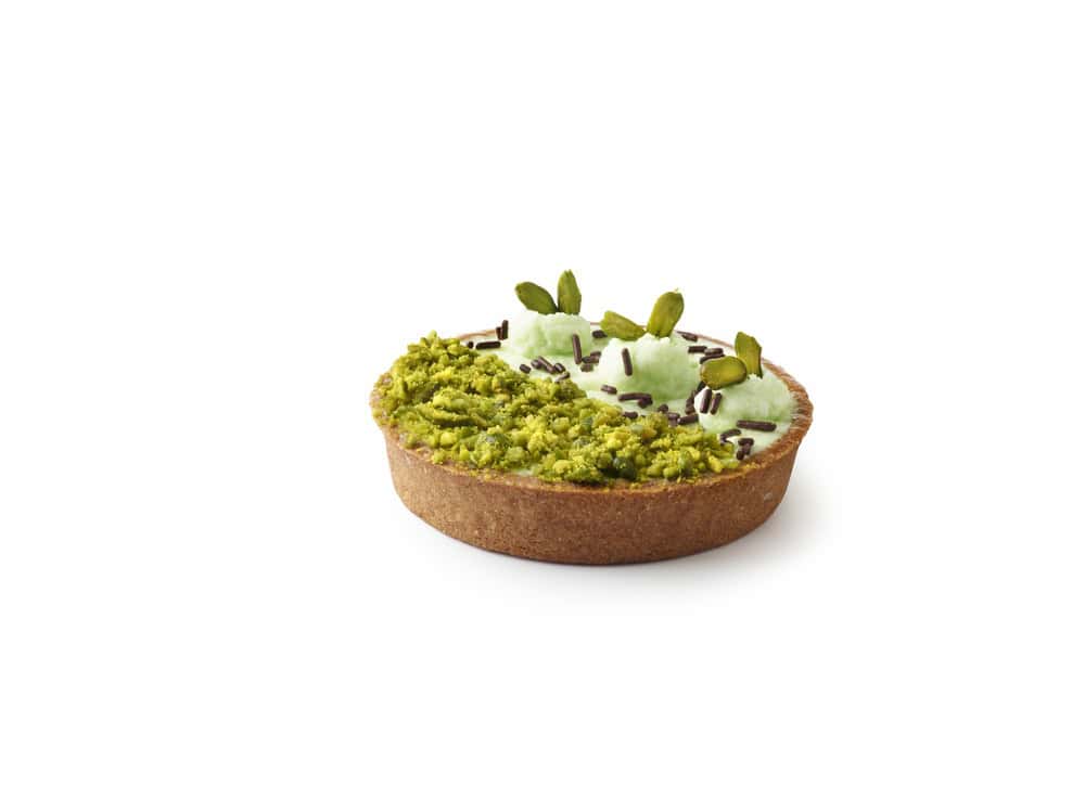 4″ Vegan round straight sided shell graham