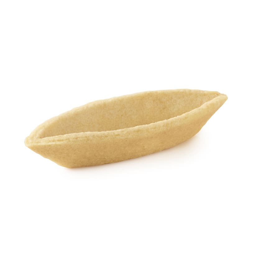 2.5″ x 1″ Mini boat shaped shell neutral