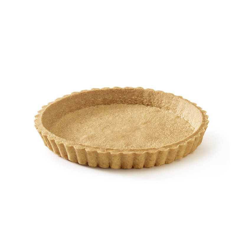 6″ Round fluted tart shell neutral vegan