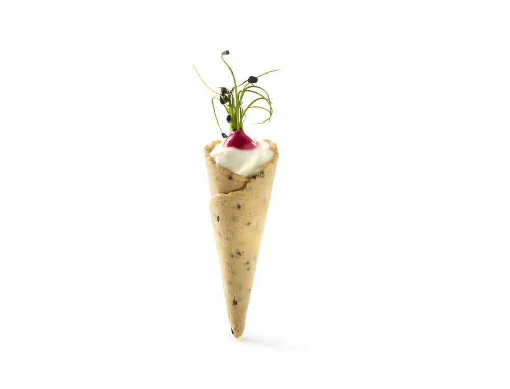 1″ Mini cone sesame